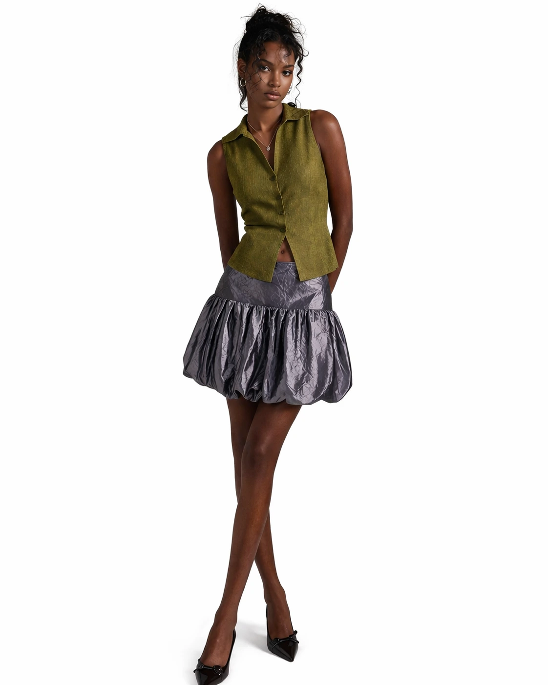 Isla Bubble Skirt - Image 2